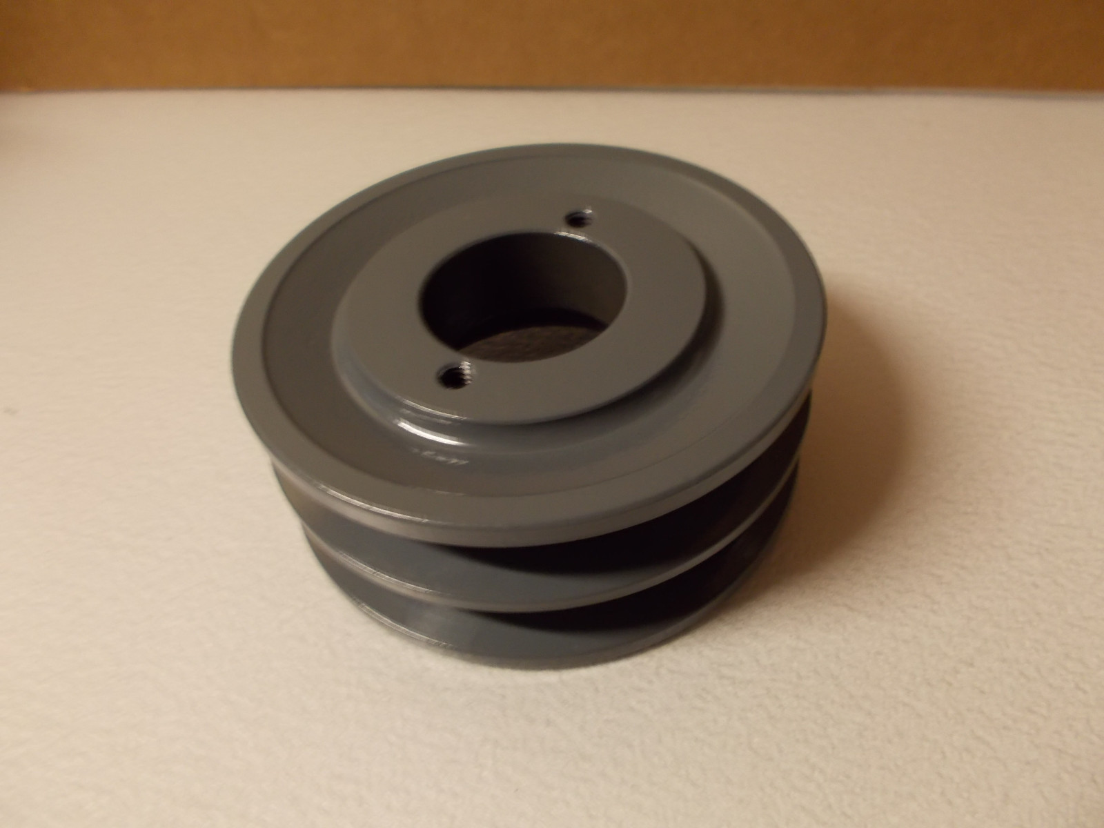 TB Wood’s V-Belt Pulley 4.45″OD, 2 Groove 2BK47