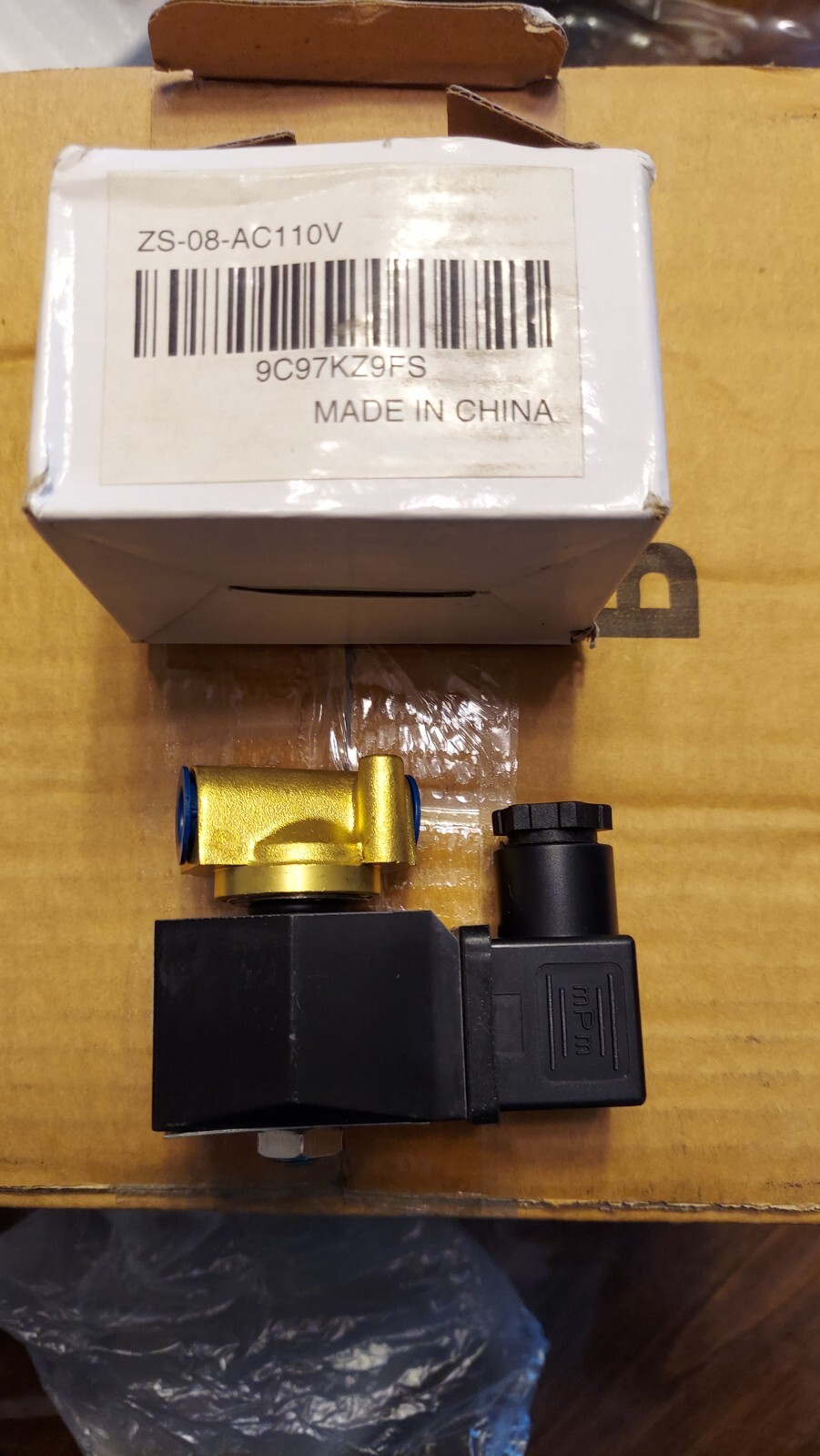 New GJ ZS-08 AC110V Valve