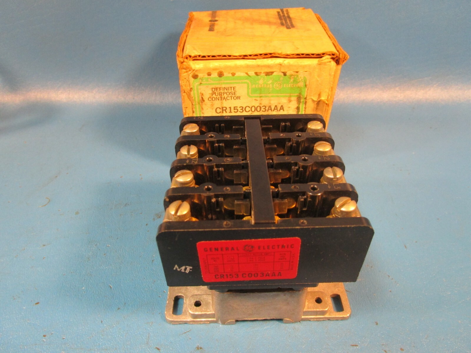 General Electric, GE CR153C003AAA, Contactor, Definite Purpose