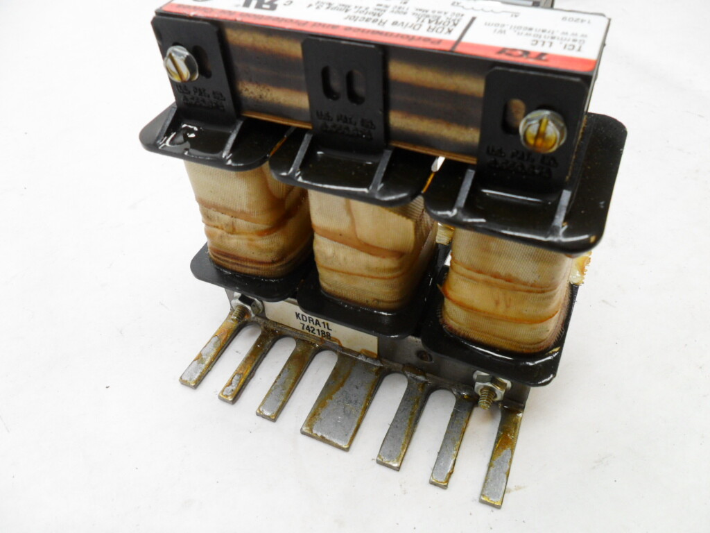 TCI KDRA1L KDR DRIVE REACTOR 3PH 50/60HZ 600V 6.4A