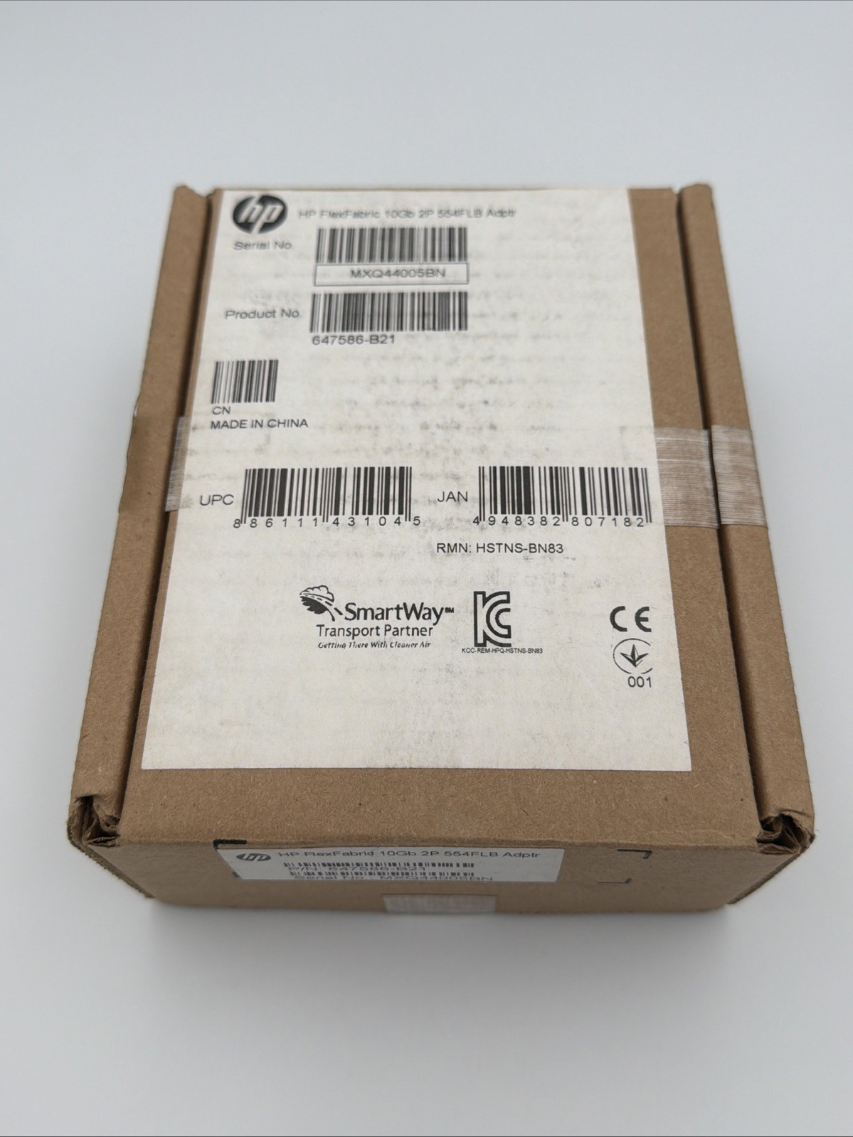 HP 647586-B21 FLEX FABRIC 10GB 2P 554FLB ADAPTER