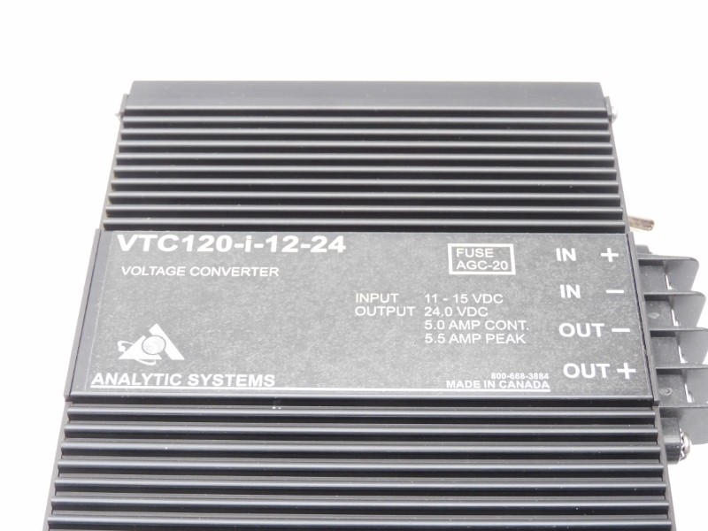 ANALYTIC SYSTEMS VTC120-I-12-24 24.0VDC 5A NSMP