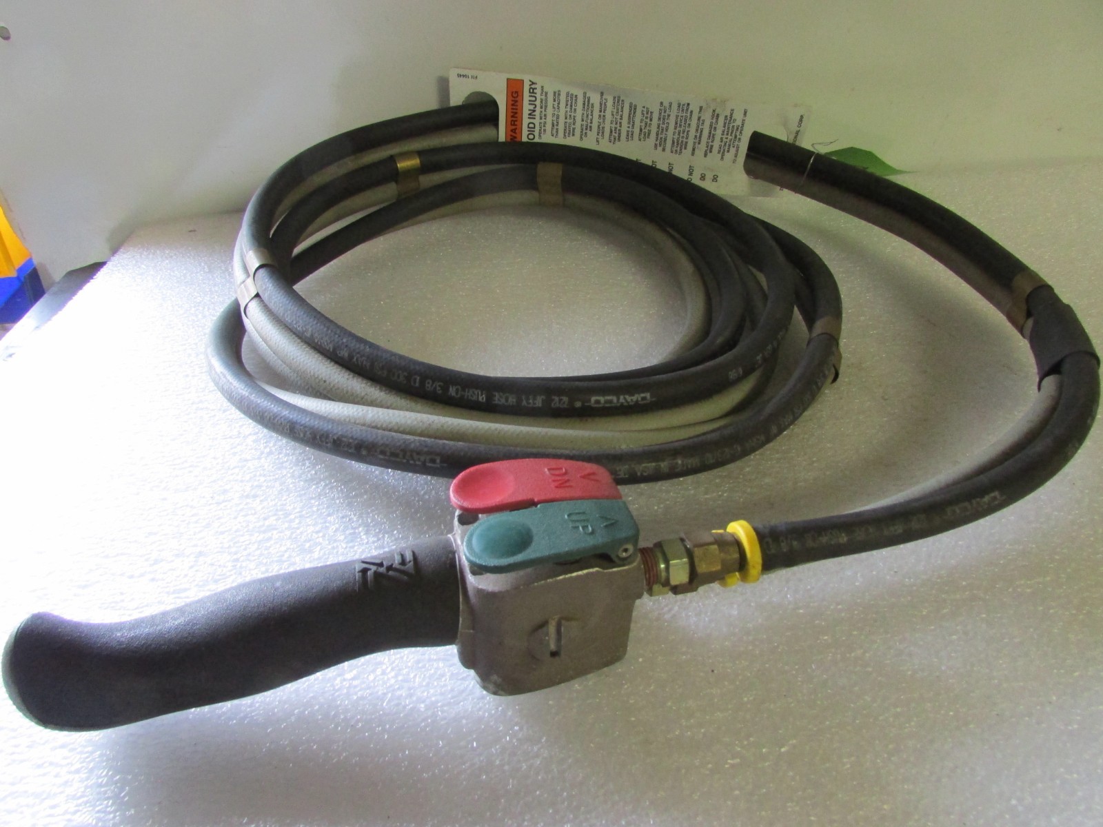 Zimmerman PN10445 Pendant Control Pneumatic Up/Down Tool Balance Switch