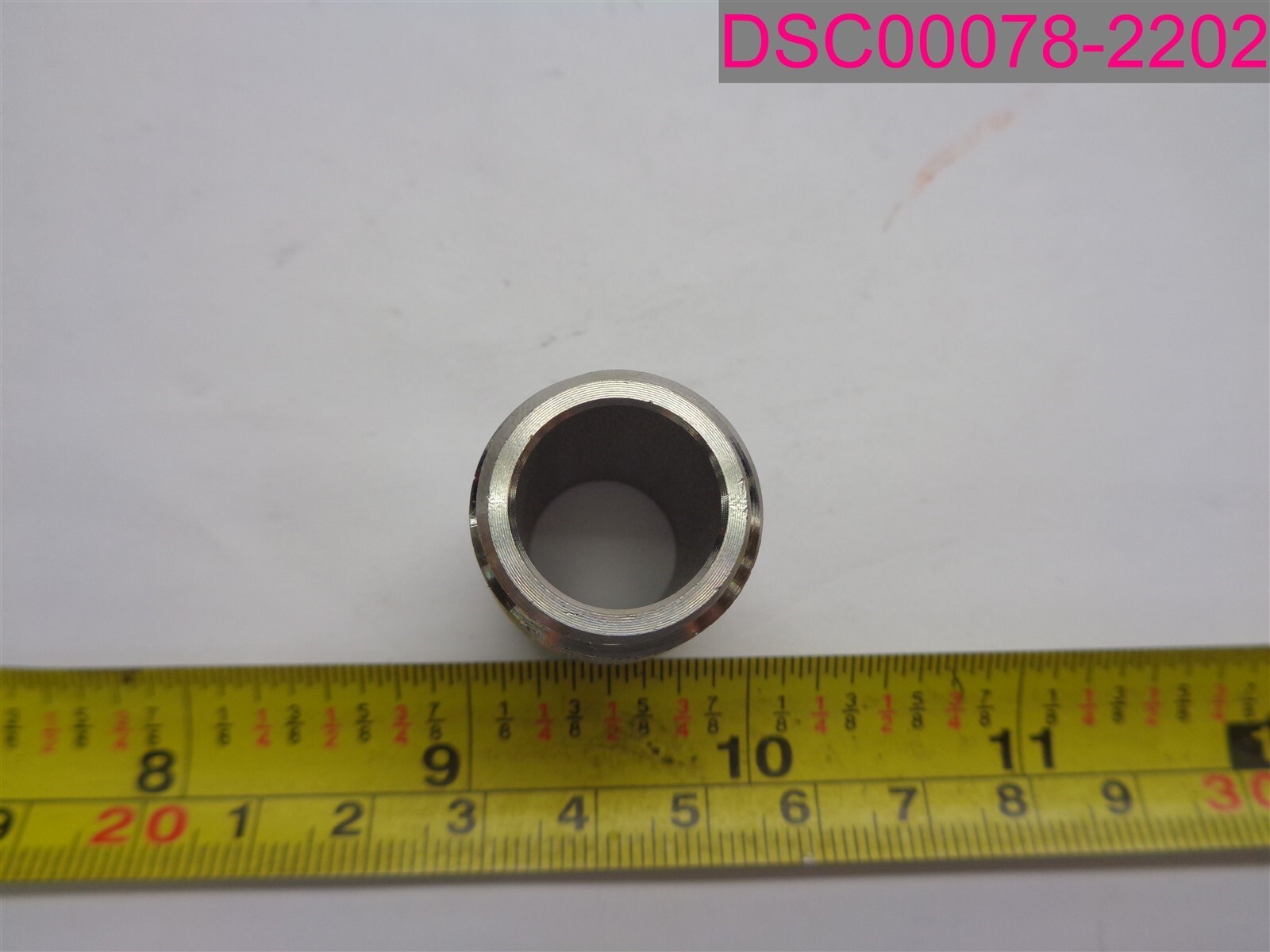 QTY=4; 1/2″x1-1/8″ Stainless Steel Pipe Nipple