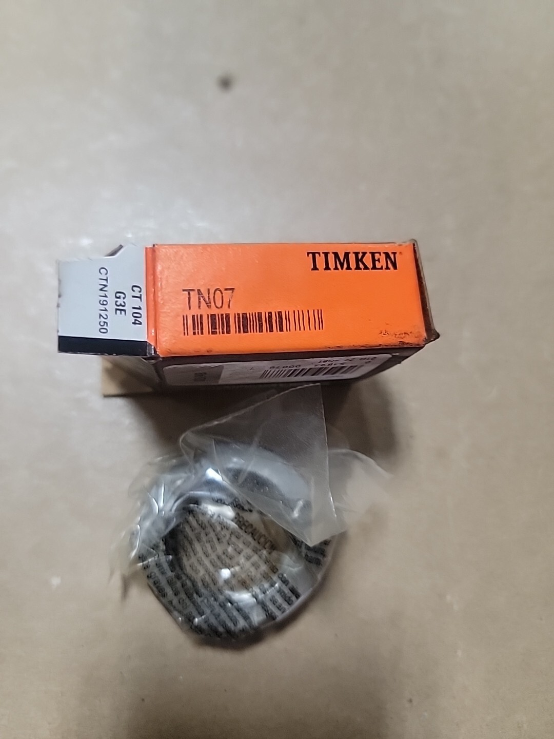 NEW TIMKEN TN07 TAPERED ROLLER BEARING Lock Nut E78