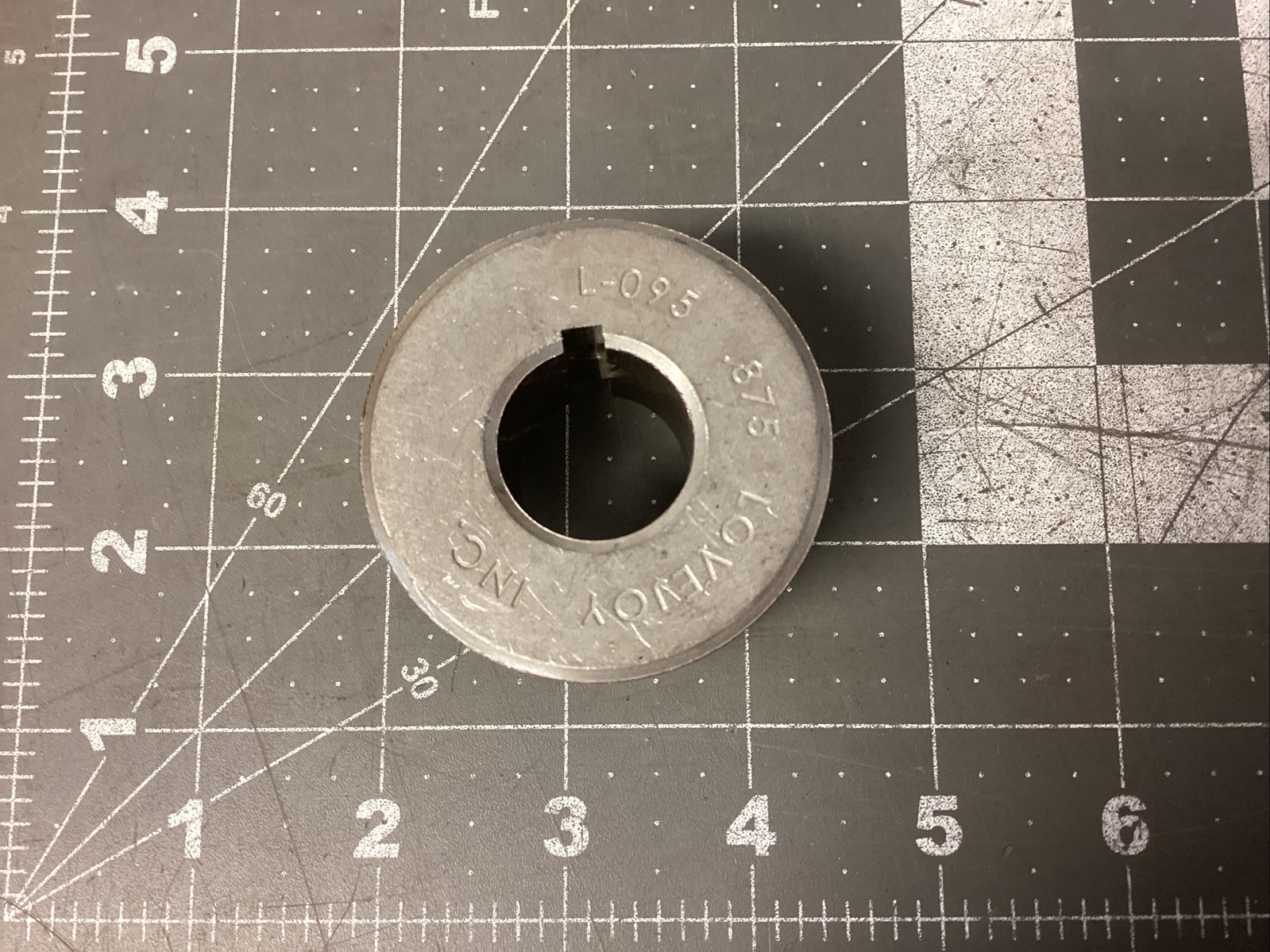 LOVEJOY COUPLING JAW L-095 .875 7/8″ KW (LA67E)