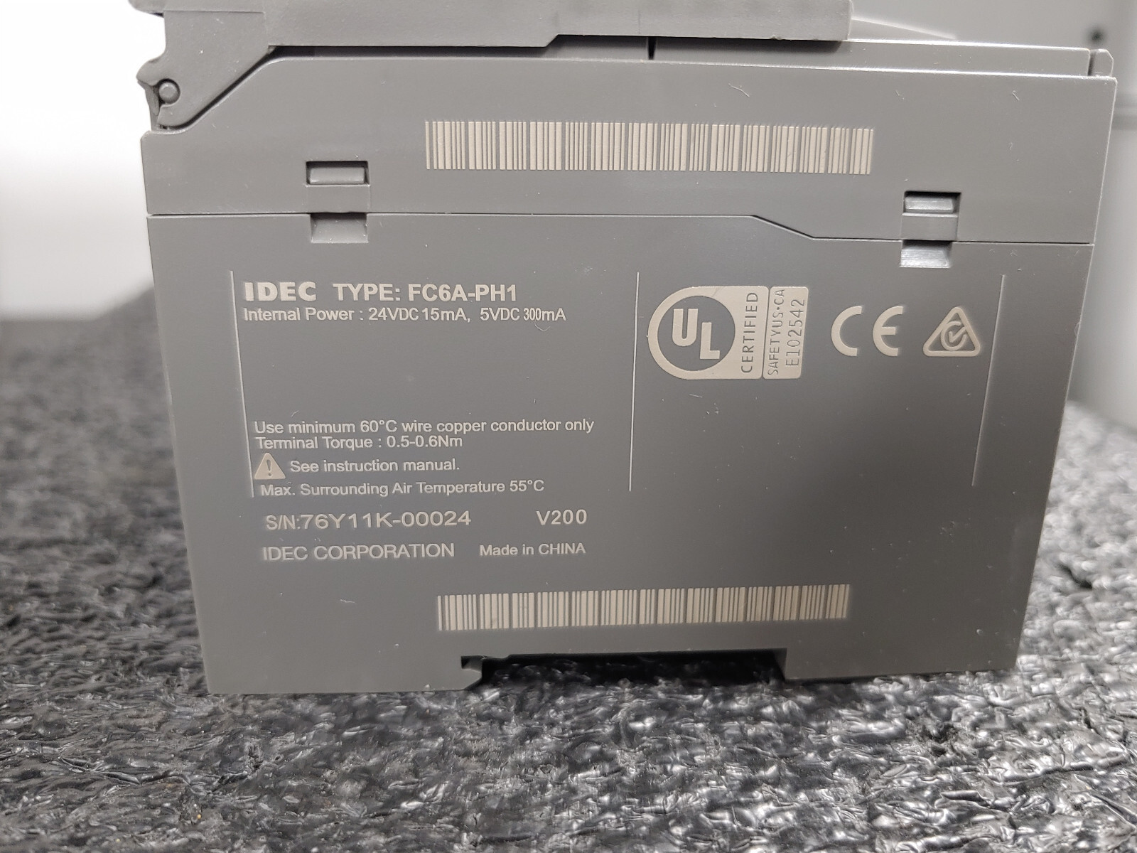 IDEC FC6A-PH1 FC6A MicroSmart PLC HMI Expansion Module