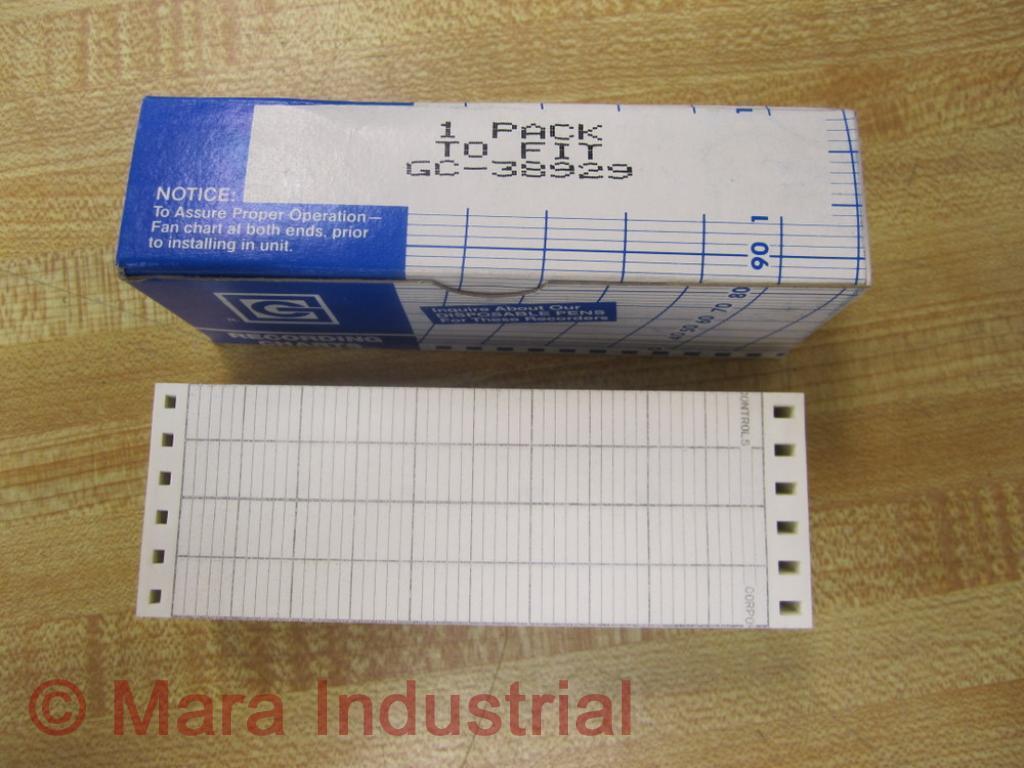Graphic Controls GC-38929 Chart Paper GC38929 (Pack of 3)