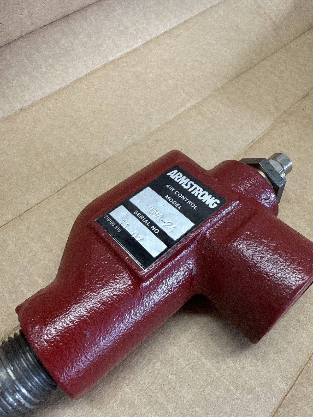 ARMSTRONG TMA-24 Valve Air Control Tank Filling 213991-307