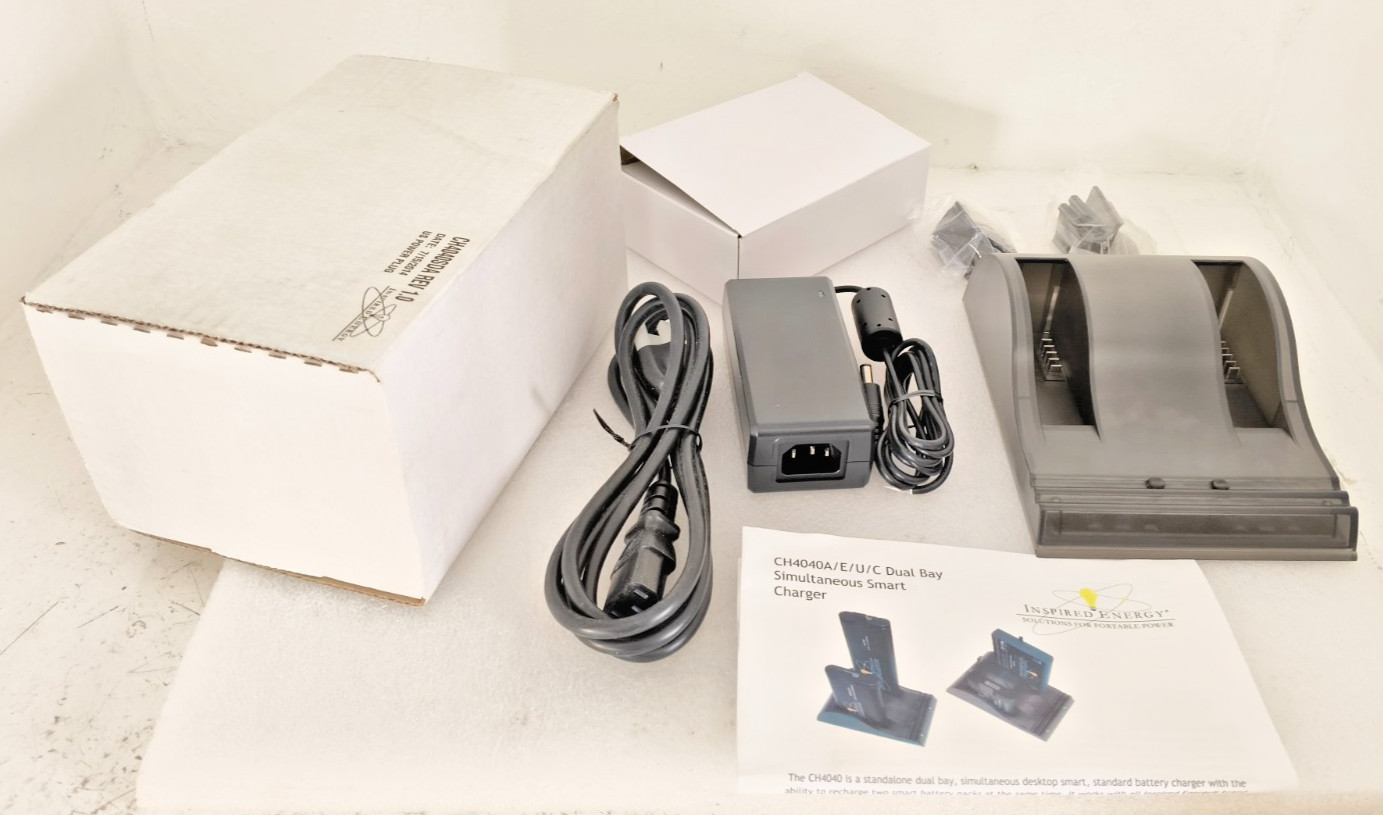INSPIRED ENERGY SMART Battery Charger CH4040 SMITHS DETECTION 2824016 *NEW*