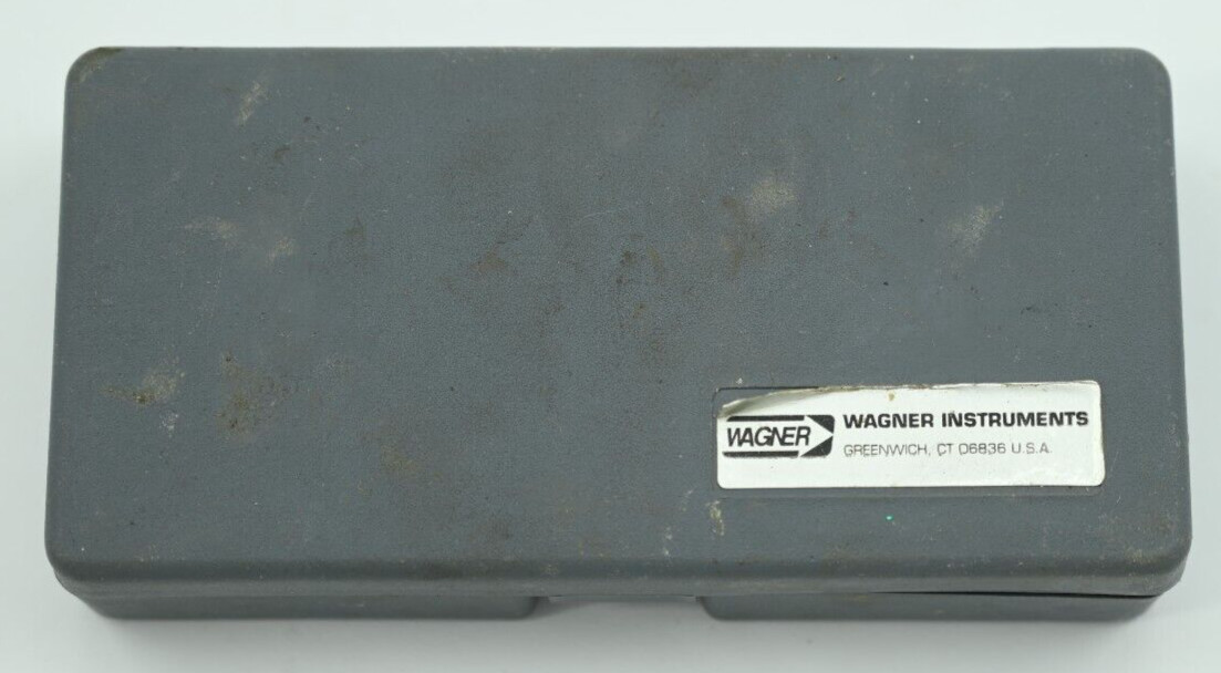 Wagner Instruments Push Force Dial  60 lb x .50 lb FDK 60 with Case