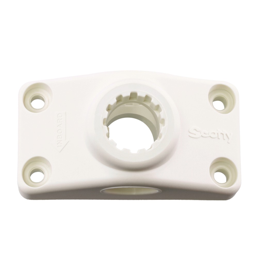 Scotty 241 Side Deck Mounting Bracket For Post Mount Rod Holders