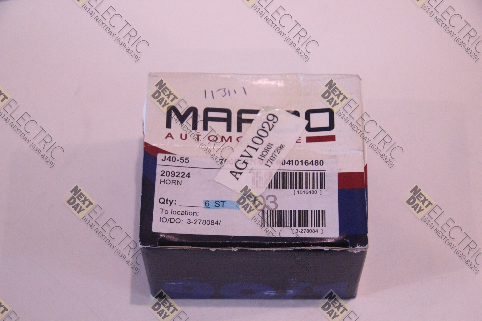 Marco, 209224, Electric Horn Siren Buzzer 90/1-H 24vdc