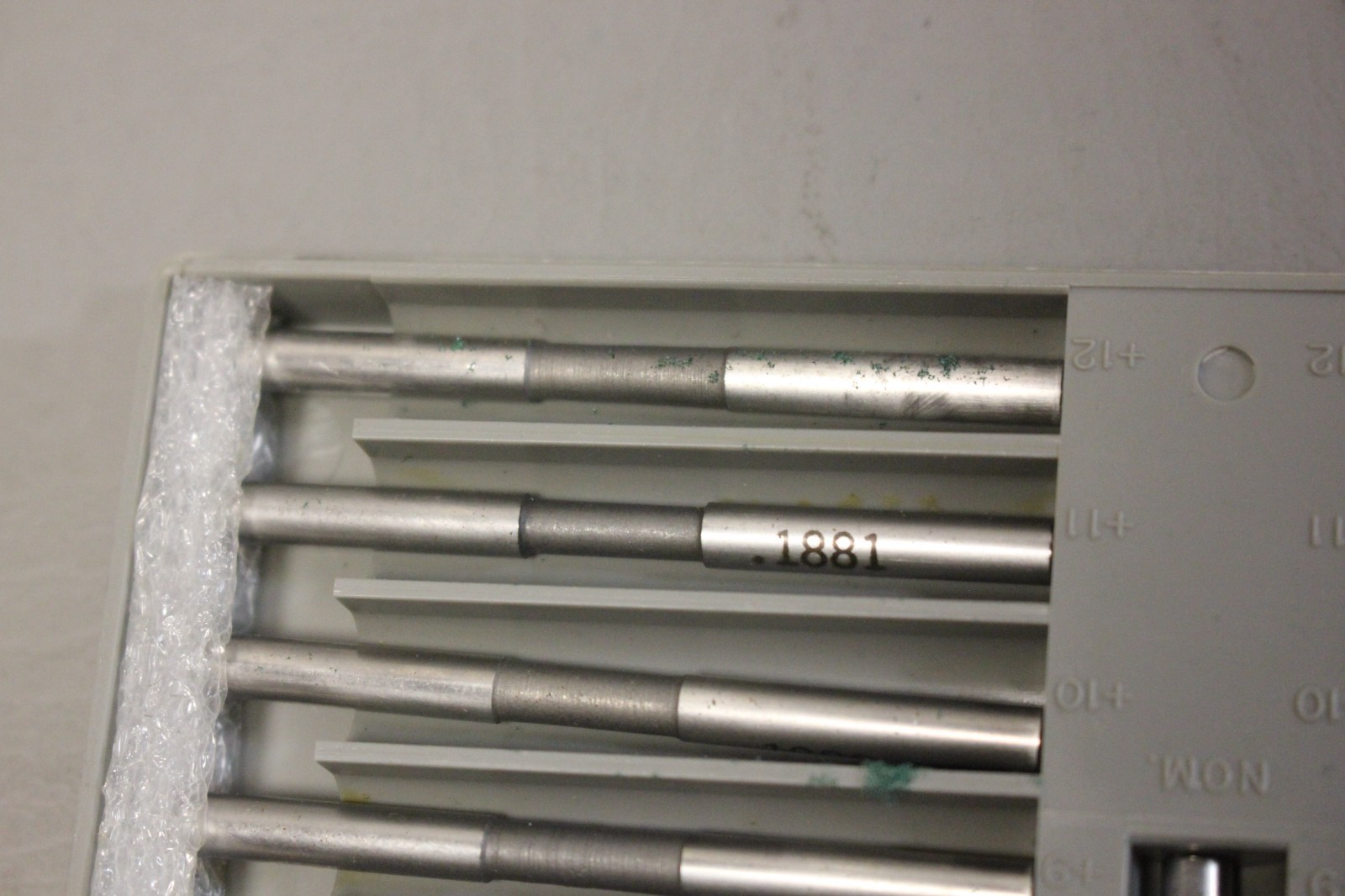 NEW OLD STOCK DELTRONIC PIN GAGE SET TP25 .1870 .1858 – .1882