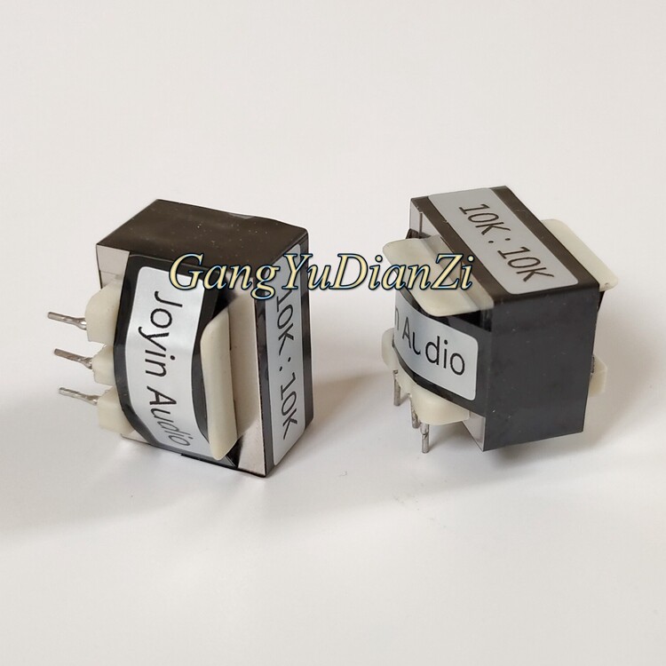 2PC R310K:10K Permalloy Audio Transformer Input Signal Isolation 20Hz-80KHz