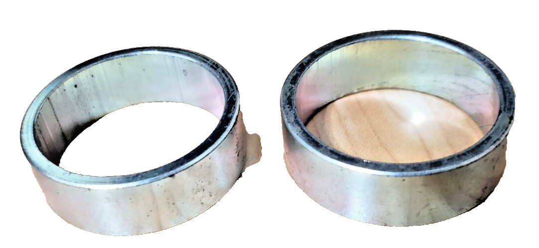 (QTY:4) HARRINGTON HOISTS THICK SPACER CRANE 1-1/2” x 1-1/4” x 1/2 Inch