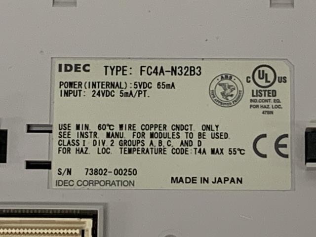 IDEC MicroSmart Expansion Module – FC4A-N32B3 w/Warranty
