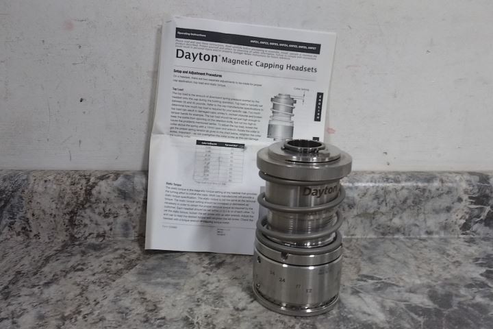Dayton 6PNZ4 1.250-12 Input Thread Size 8 to 34 Lb-In Magnetic Capping Headset