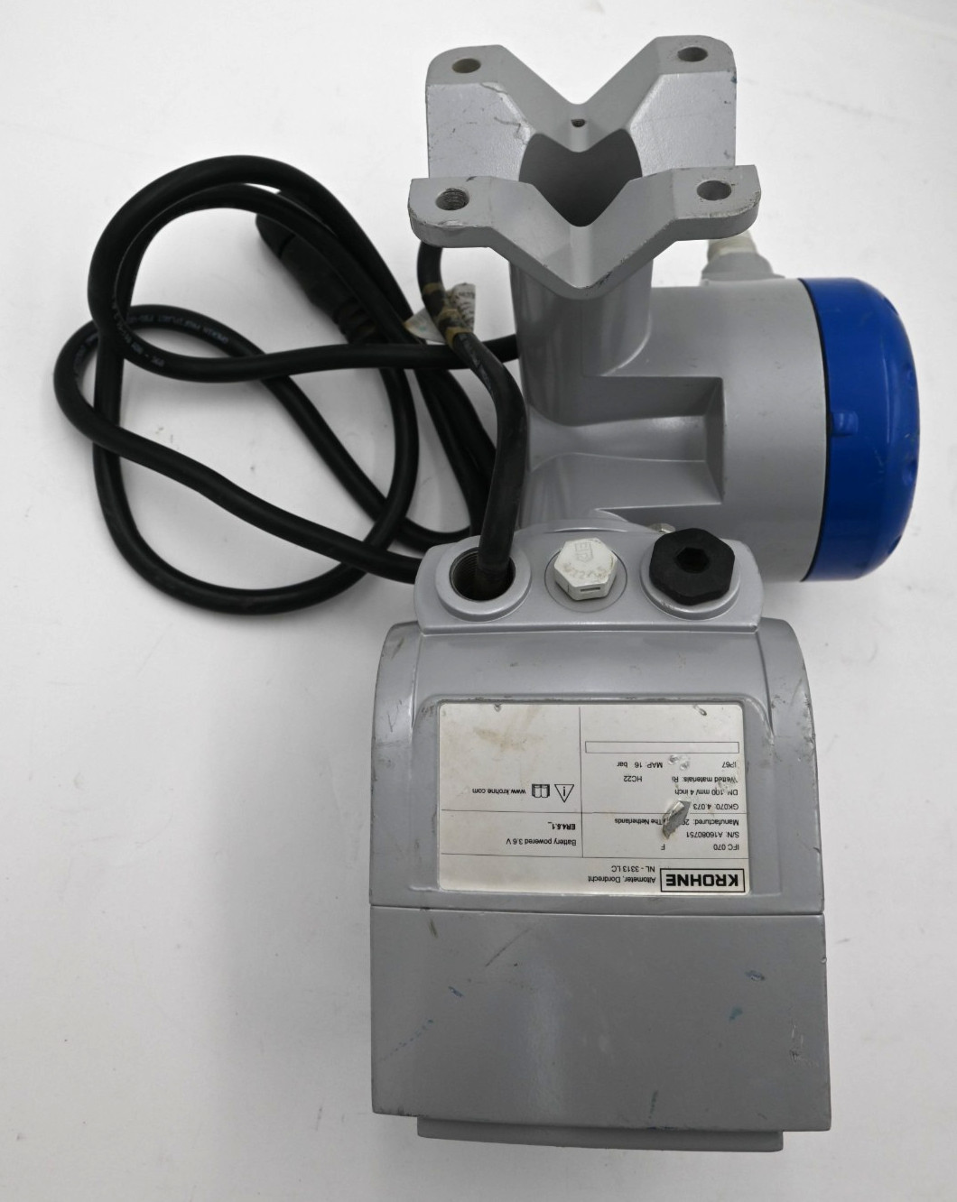 KROHNE NL-3313 LC ELECTROMAGNETIC SIGNAL CONVERTER IFC 070 DN 100MM 4” 16 BAR