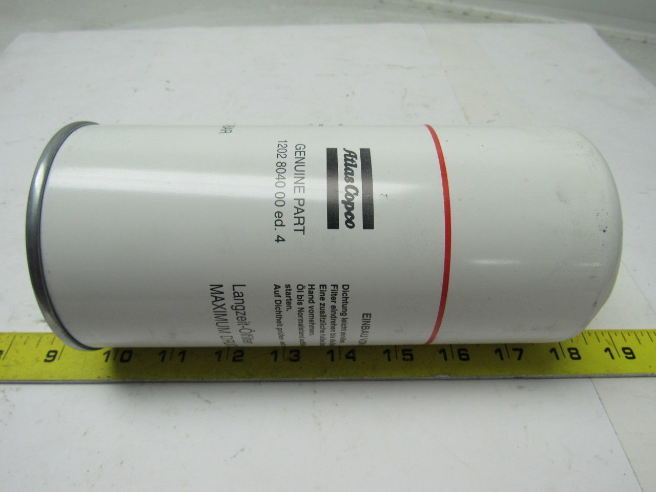 Atlas Copco 1202-8040-00 Spin On Air Compressor Oil Filter 1202-8040-90