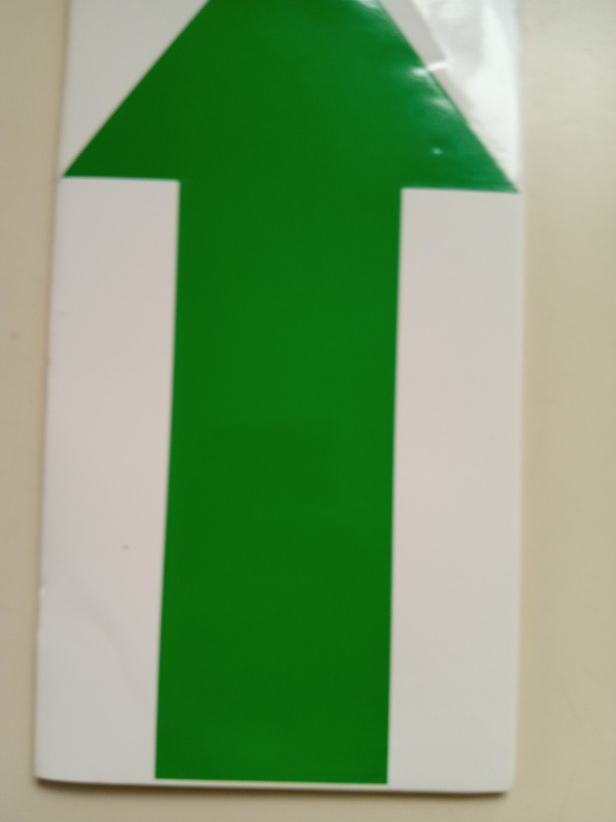 24 Green Direction Arrow Stickers 12″ X 6.5″ NEW SEE PHOTOS