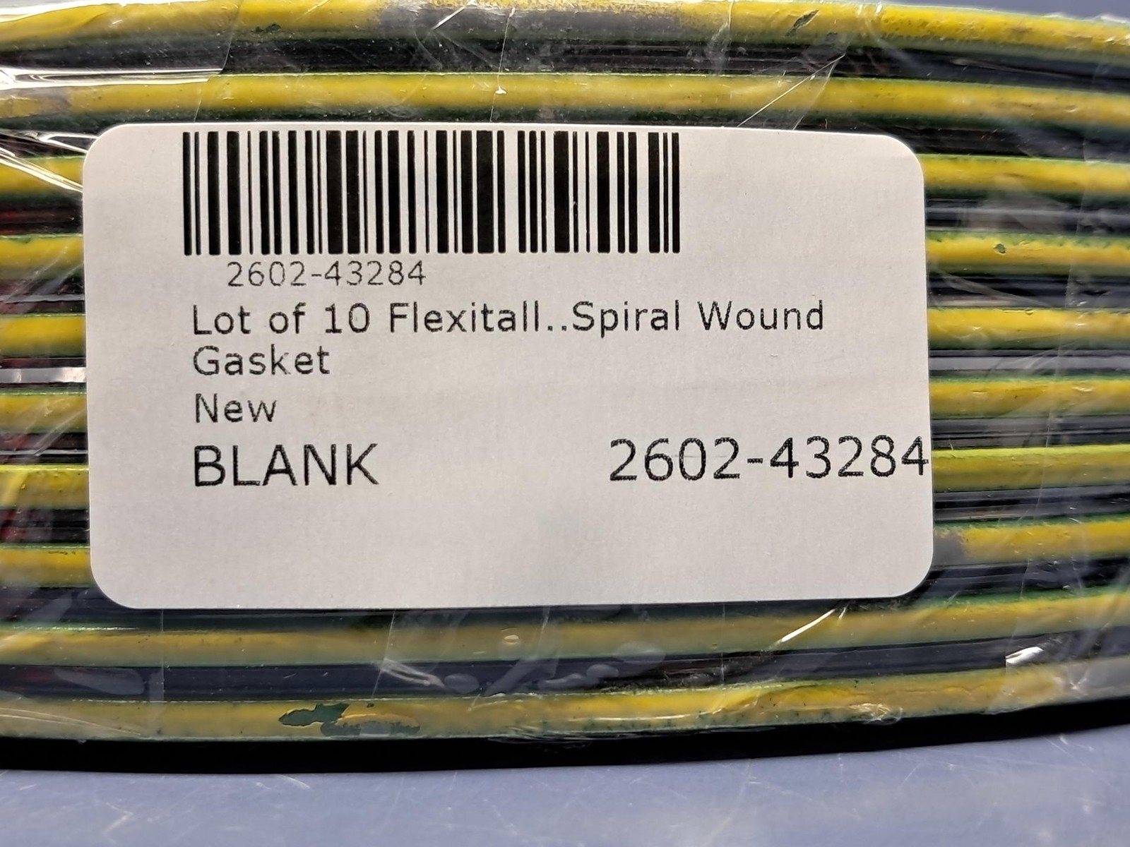 Lot of 10 Flexitallic CG – 8″ 150# 304/FG/CS Spiral Wound Gasket