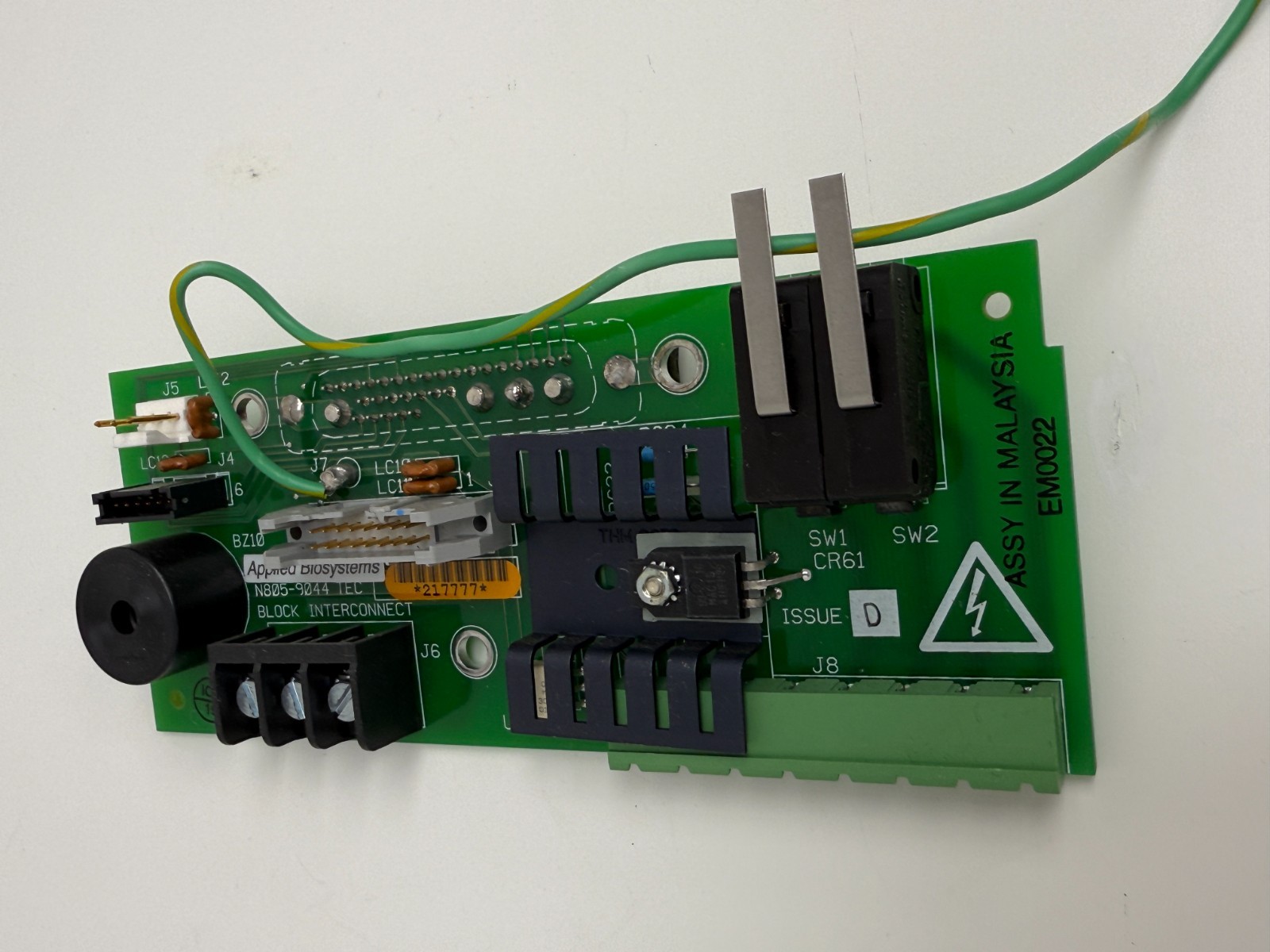 Applied Biosystems GeneAmp pcr N805-9044 TEC block pcb
