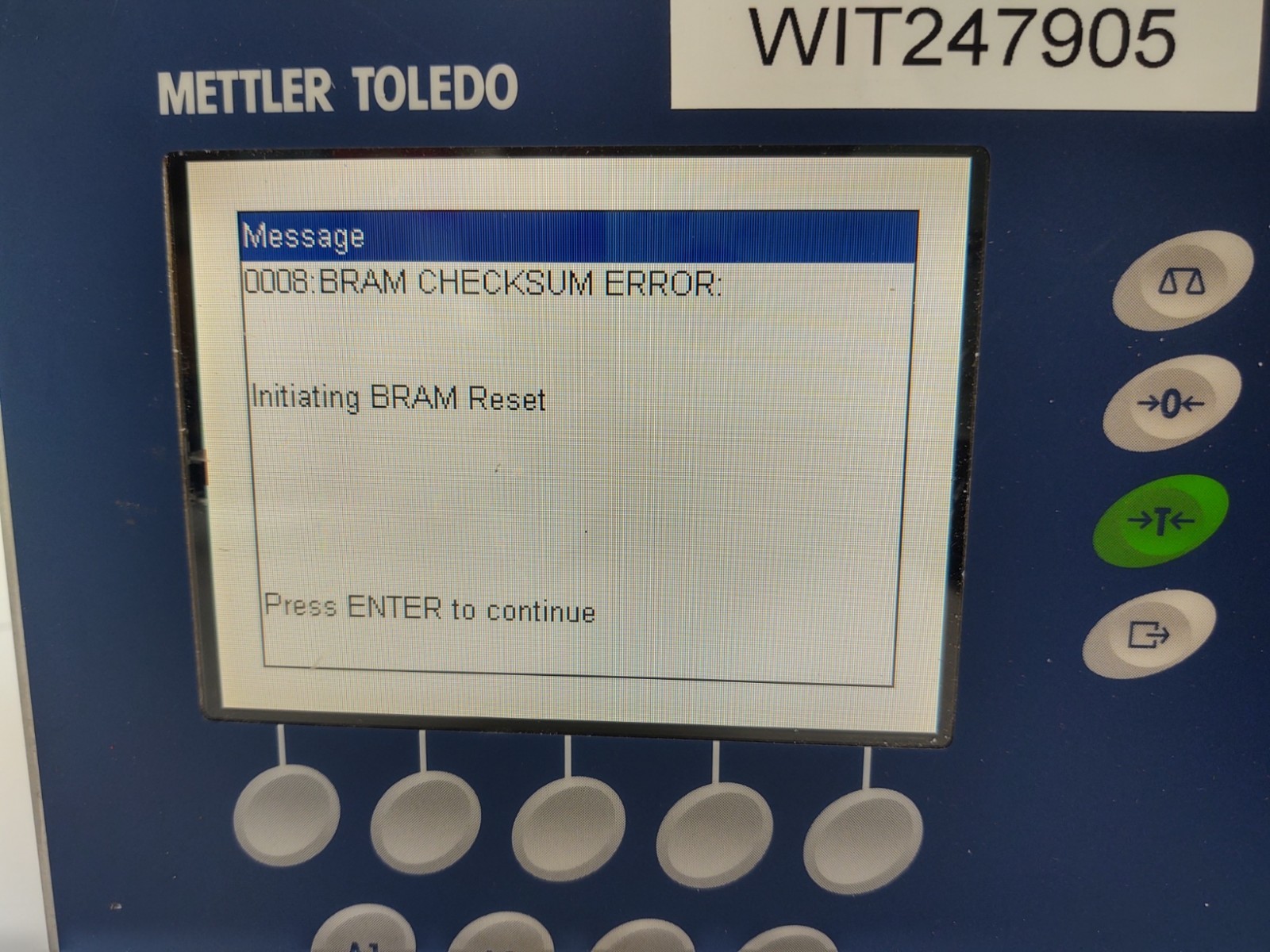 🔥#2 METTLER – TOLEDO IND780 HARSH, SCALE HEAD