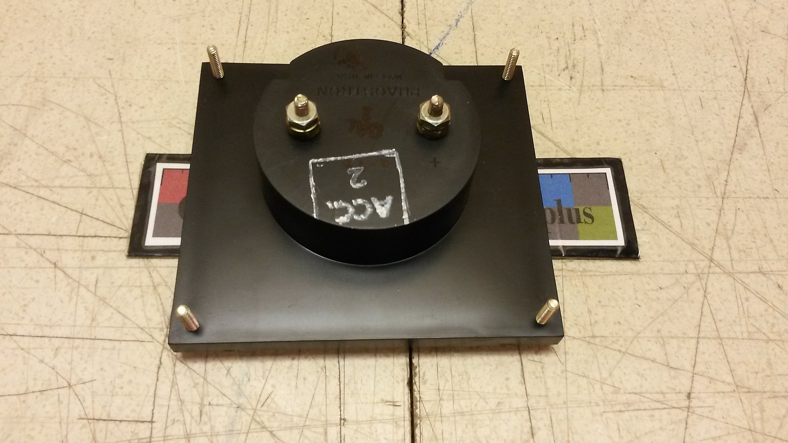 NOS Phaostron Ammeter 841-15788 6625001652116 0-600-Amps DC