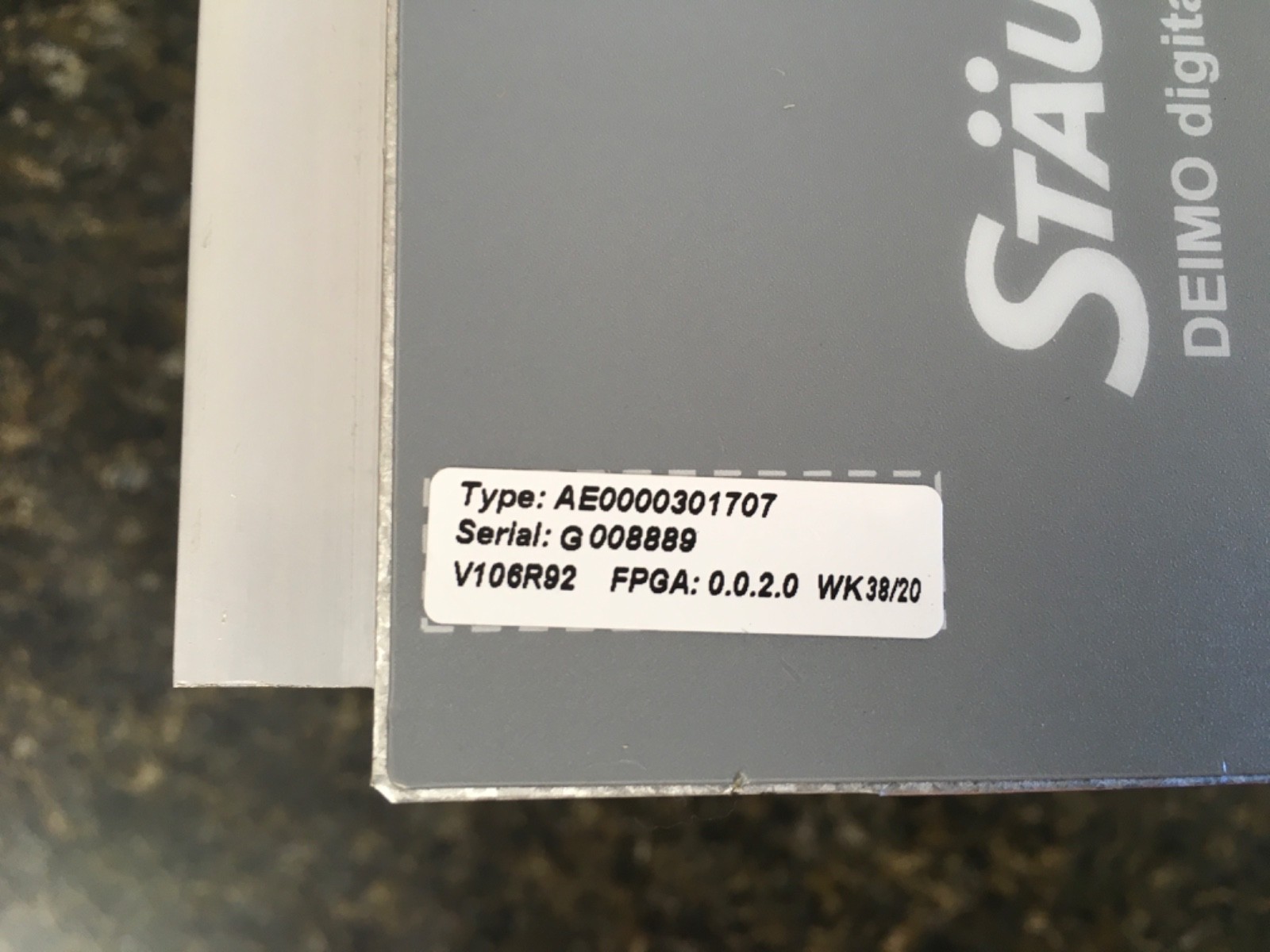 STAUBLI AE0000301707 DEIMO DIGITAL DRIVE 3X230VAC 50/60HZ 4/16A