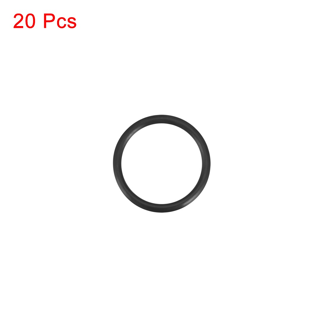 O-Rings Nitrile Rubber 15mmx19mmx2mm Seal Rings Sealing Gasket 20pc