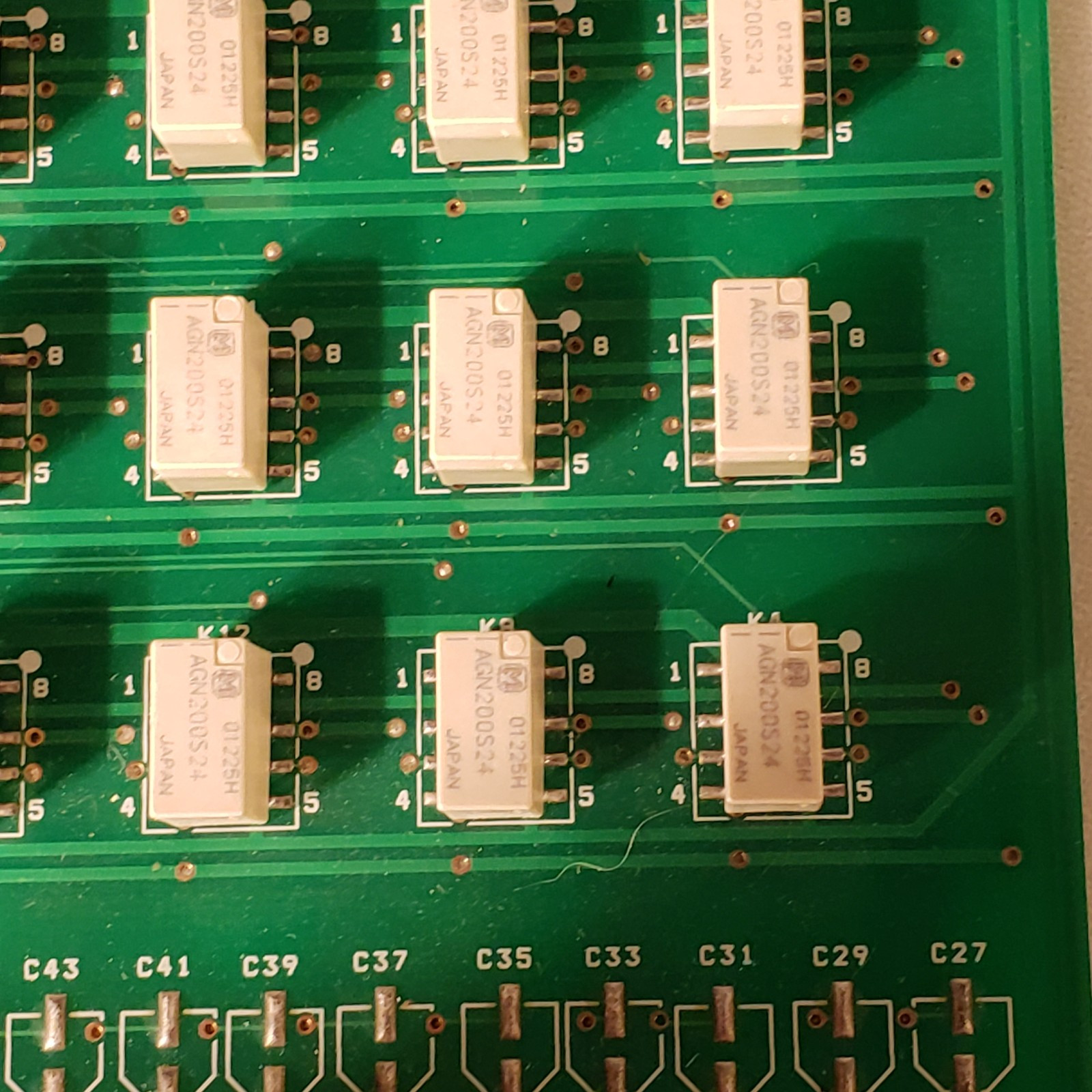Telecor IOP-4 Rev 0.2 4 Wire File E-37 Plug In Module Control Board