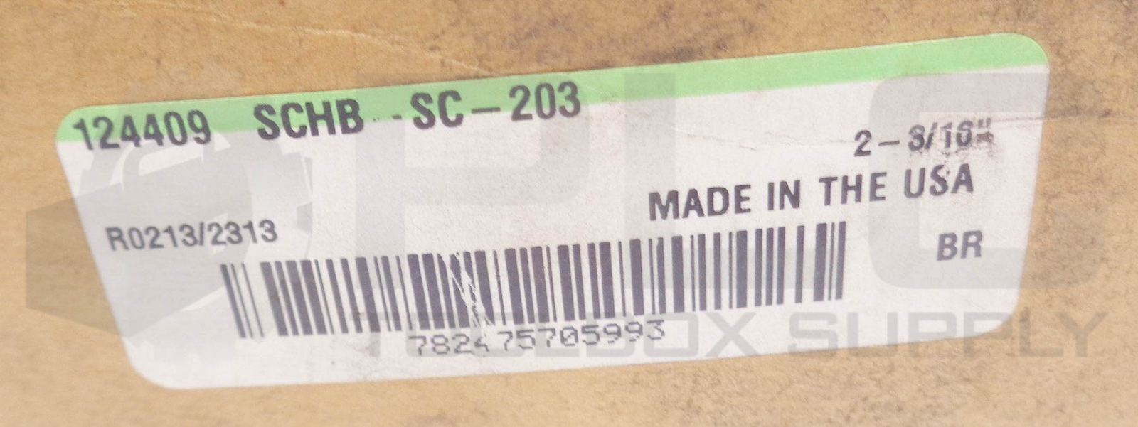NEW ABB BALDOR DODGE SCHB-SC-203 2-3/16″ HANGER BALL BEARING UNIT 124409