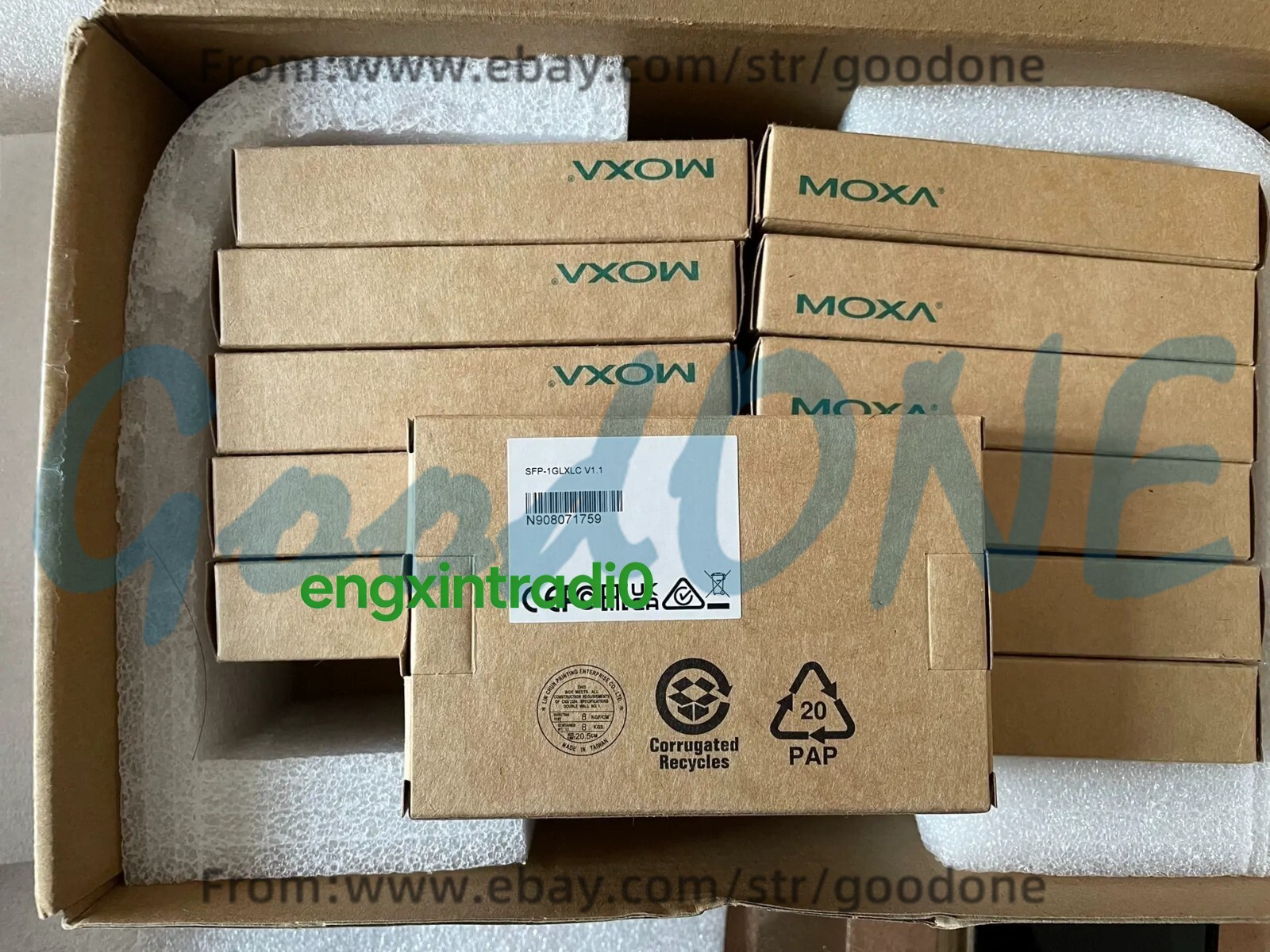 1PC NEW Moxa SFP-1GLXLC Gigabit Ethernet SFP Module