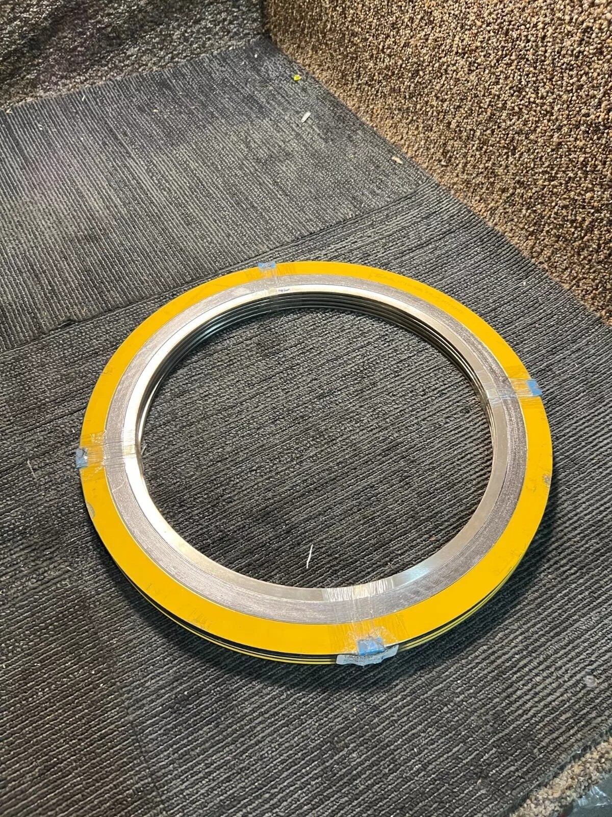 14” 150 Spiral Wound Gasket with 304SS Inner Ring Flexible Graphite Class Flange