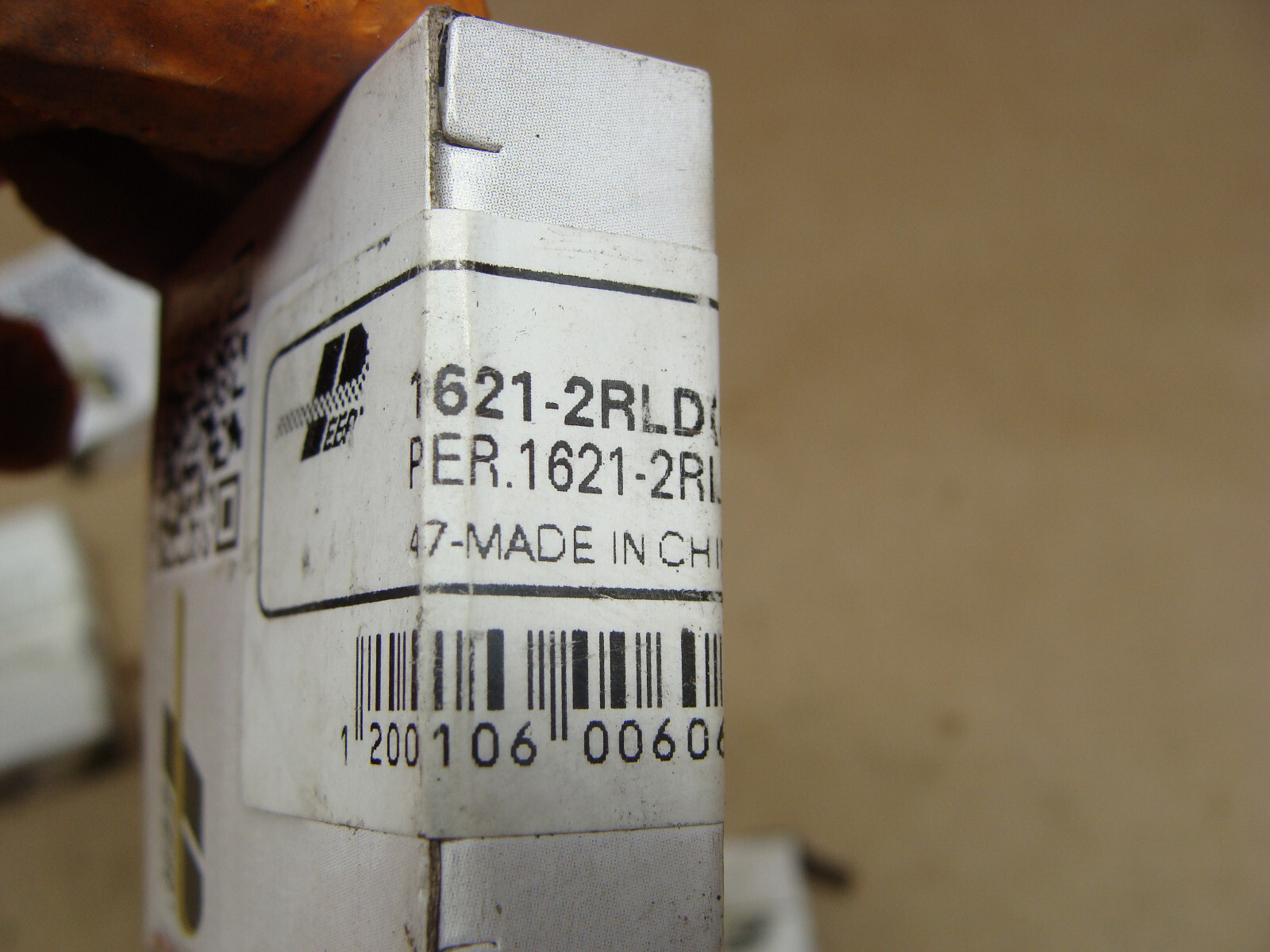 LOT OF 5 PEER 1621-2RLD RADIAL BALL BEARINGS 1/2 X 1-1/8 X 3/8