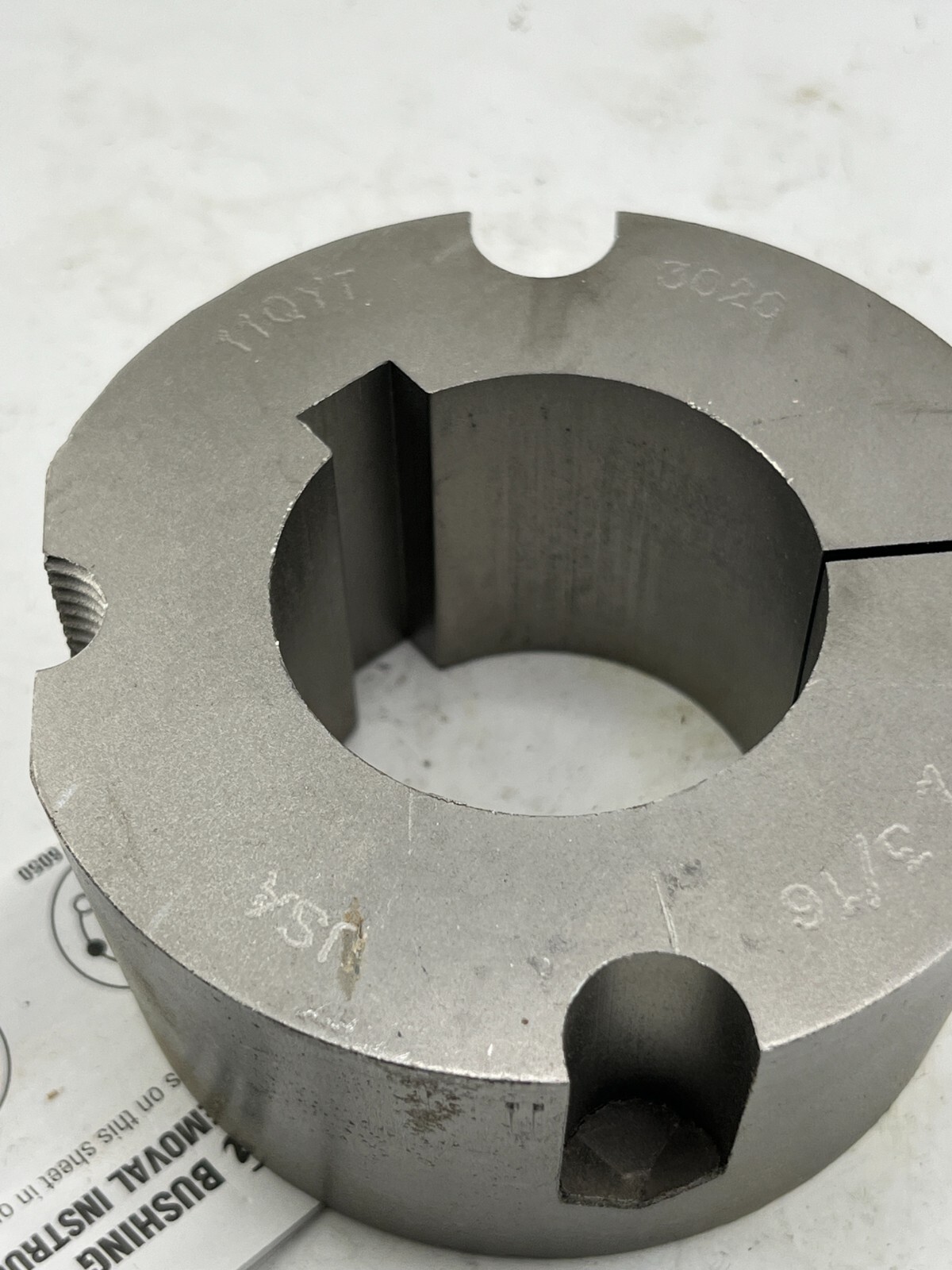 MARTIN GENUINE OEM TAPER LOCK BUSHING 3020 2 3/16 2.1875 in Bore
