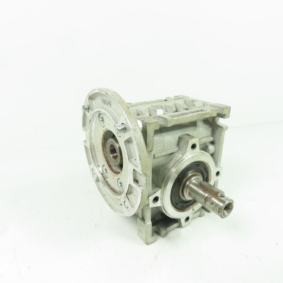 Transtecno TCM030 10:1 Ratio Gear Reducer 14mm Output Shaft 7/16″ Input Shaft