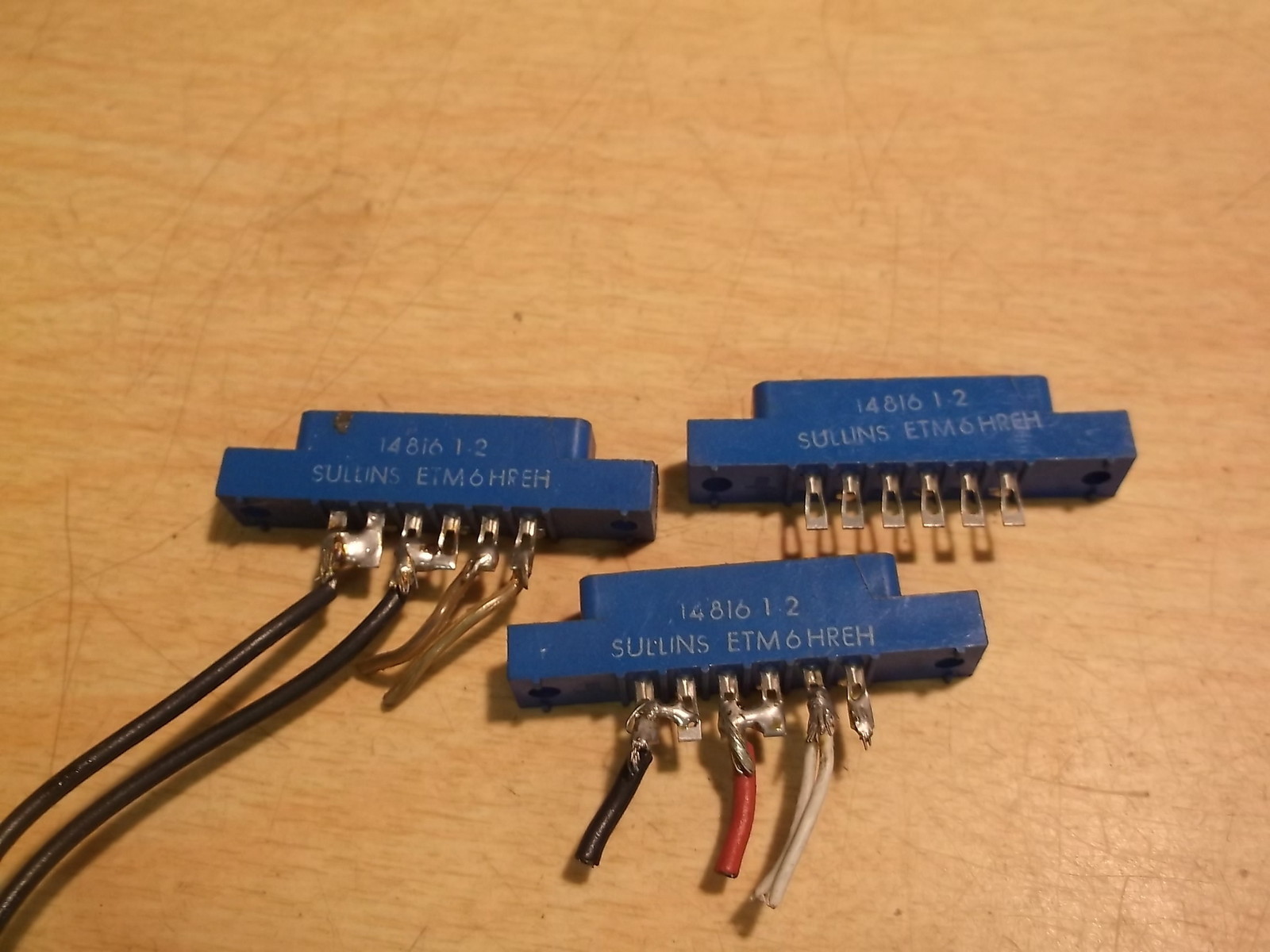 Sullins ETM6JREH Lot of 3 Connectors 1481612 *FREE SHIPPING*