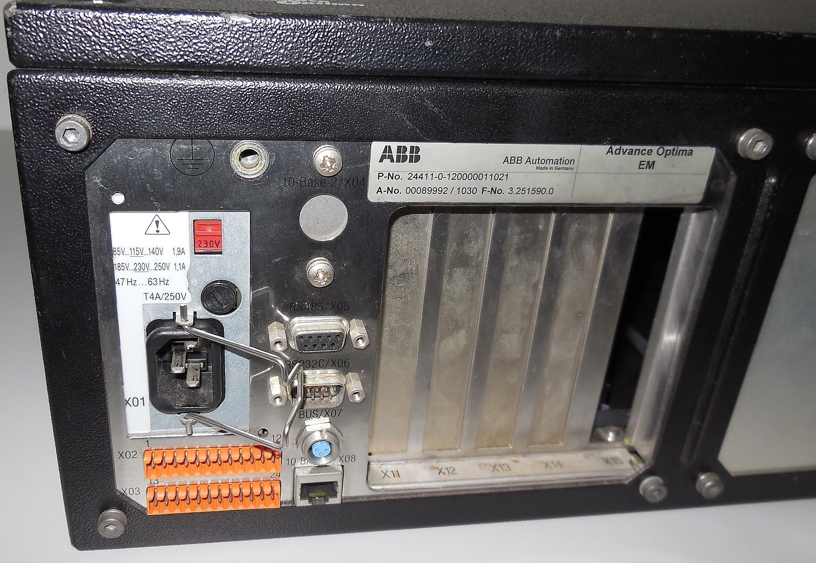 ABB Advance Optima 24411-0-120000011021 P-No.: 24031-0-111000000000