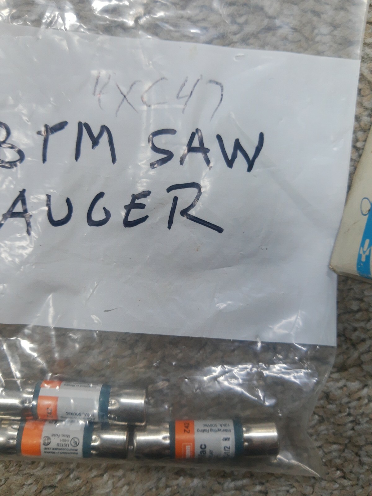 NEW Assorted Lot o 7 Mini Fuses Bussmann Time delay # FNQ-1/2 TRM25 FLM 20A