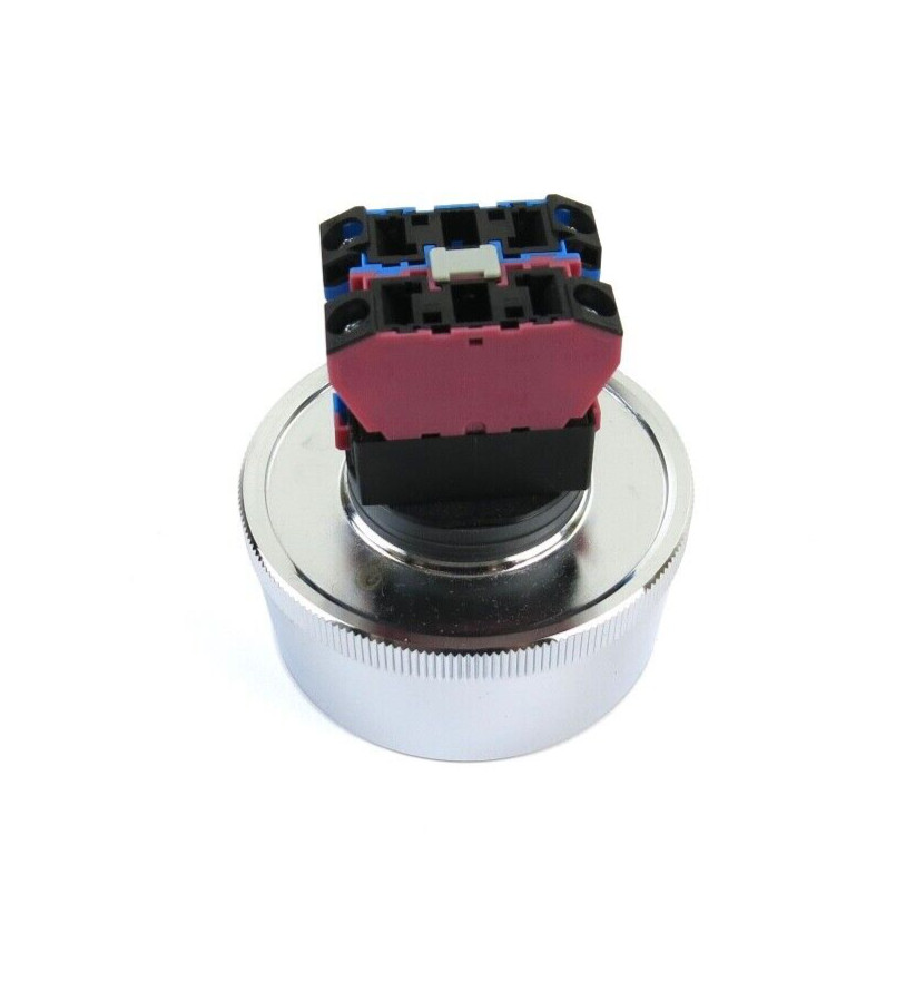 IDEC ABN4F11-B Large Flush Head Black Push Button – New