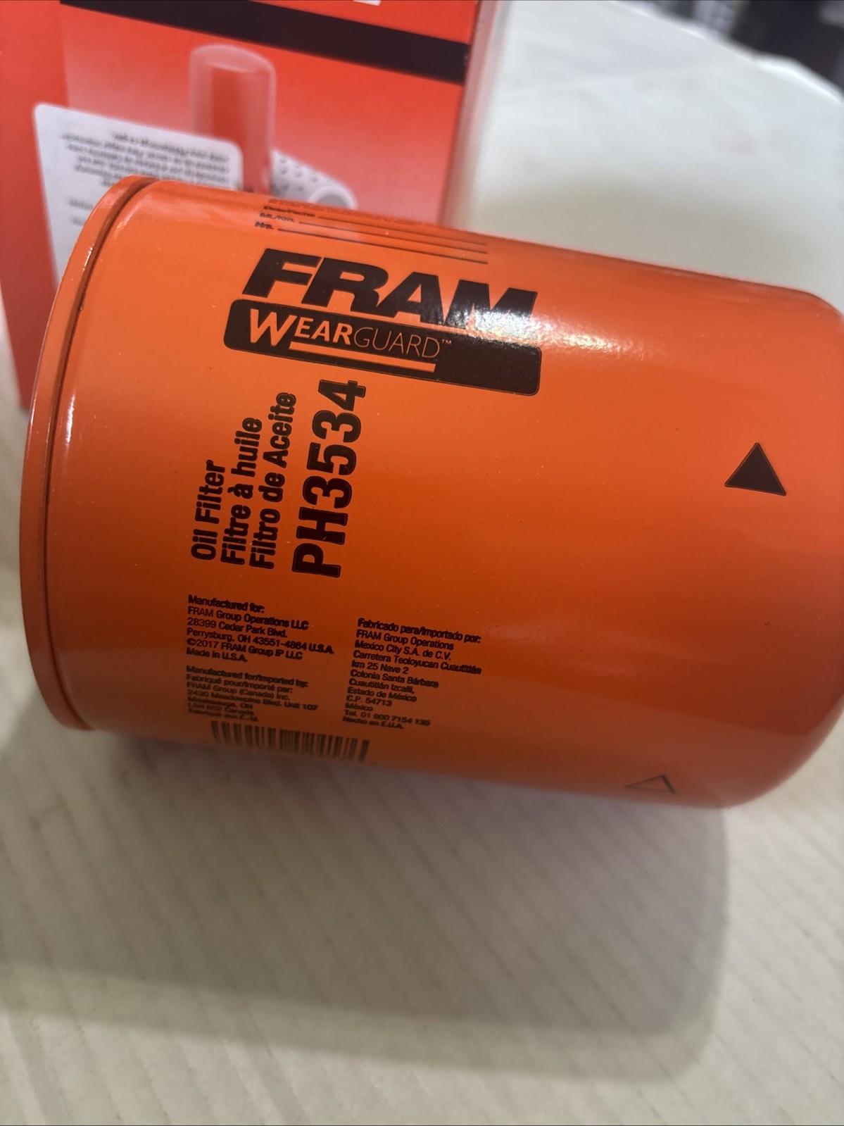 Military Truck/Vehicle Fram Filters PH3534 Oil Filter NOS New