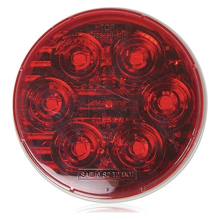 Maxxima M42358r-Mh Stop/Turn/Tail Light, Round, 1-51/64″ W
