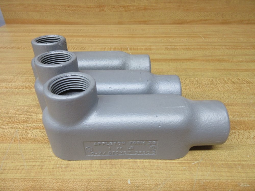 Appleton Form 35 Spec 5 O-Z/Gedney Conduit Body 1-27-LB (Pack of 3)