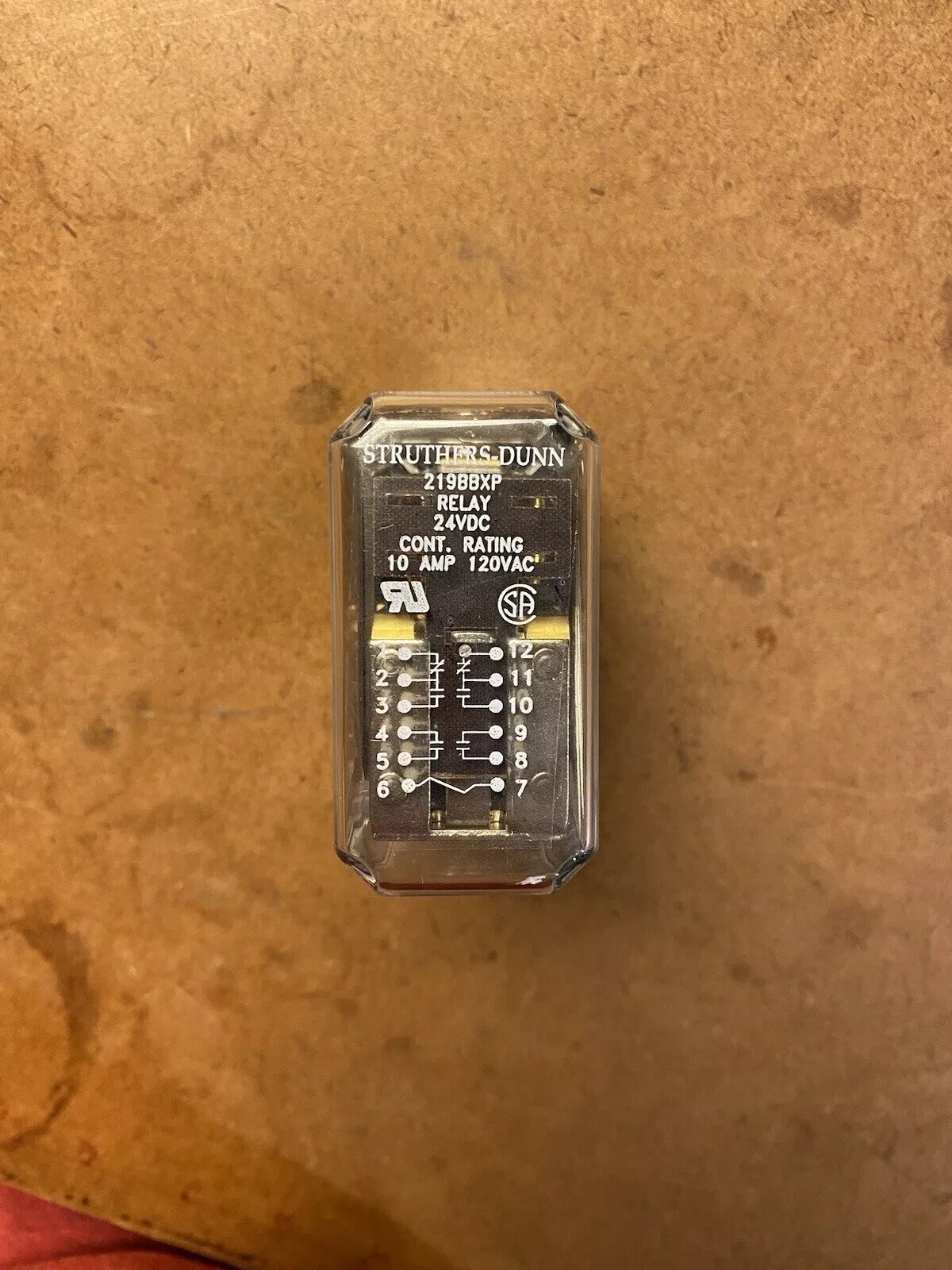 STRUTHERS-DUNN 219BBXP-24VDC 10A