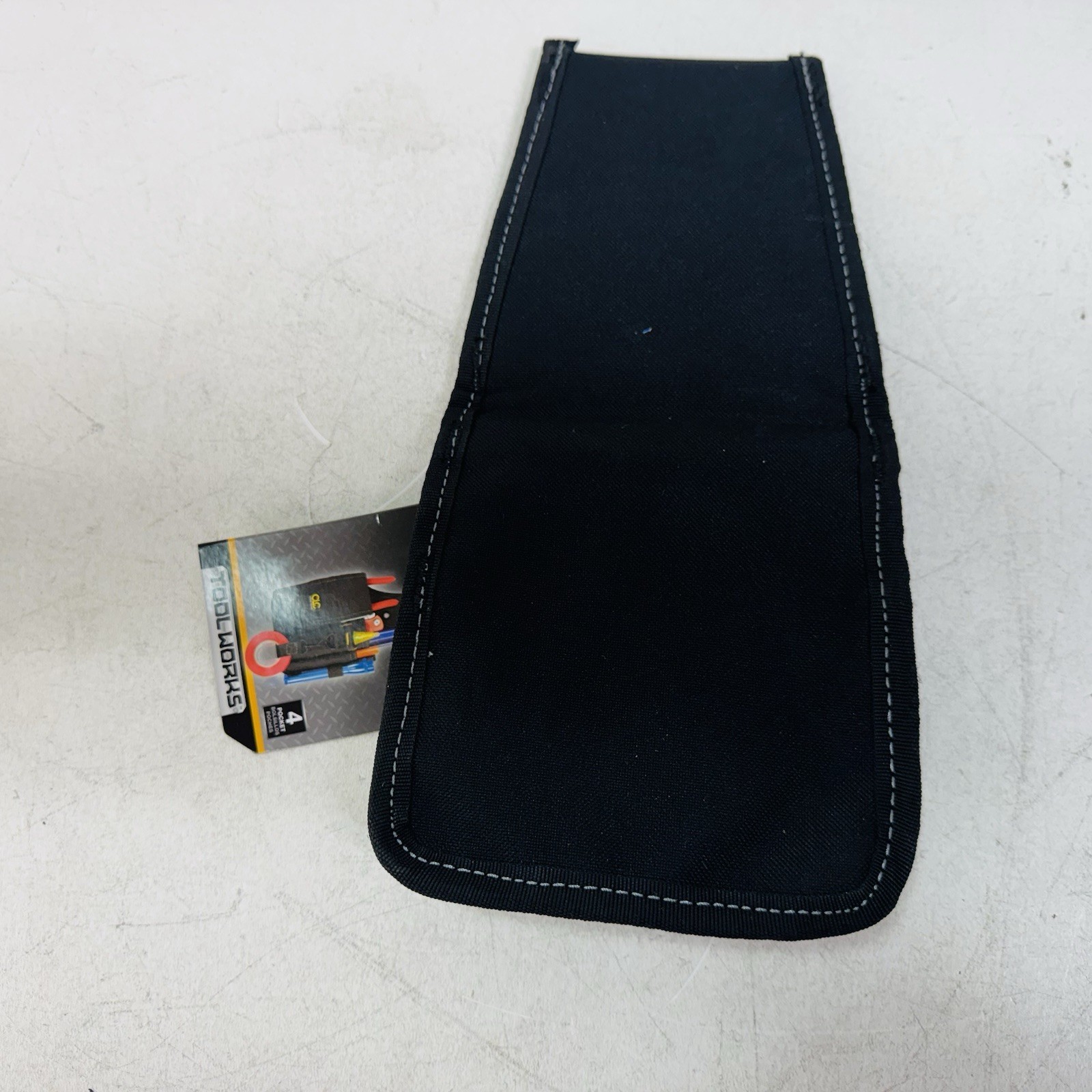 2 PACK CLC 1501 TOOL, CELL PHONE HOLDER 4 POCKETS POLYESTER BLACK 1-1/2″ DEEP 6″