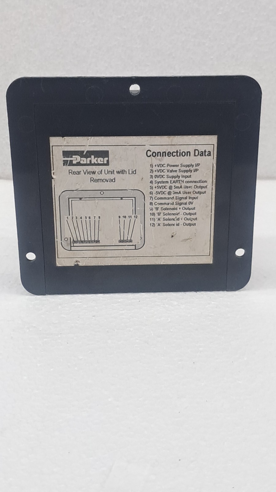 PARKER 027-22071-0 MULTIFUNCTIONAL PROPORTIONAL VALVE DUAL DRIVER UNIT TESTED