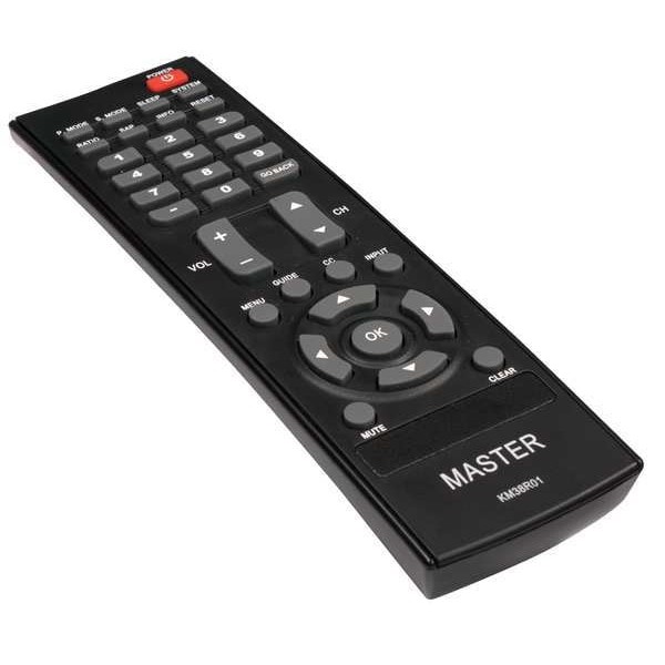 Rca Km38r01 Ir Master Remote Control, Black