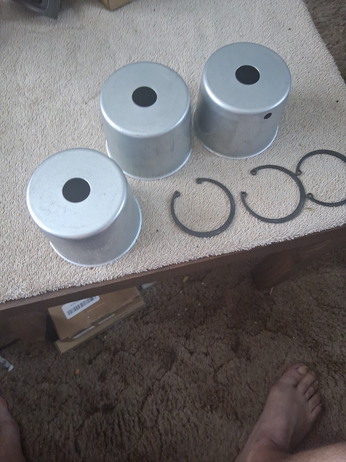 Set of (3)- Dust Cup Cover For Lawnmower, Fits Kubota ZD321 Mower